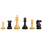 The Library Collection - The Zukertort Series Luxury Chess Pieces - 2.875" King