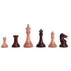 The Exotique Collection® - Reproduction of the Drueke Players Choice Chess Pieces - 3.75" King - With Indian Rosewood
