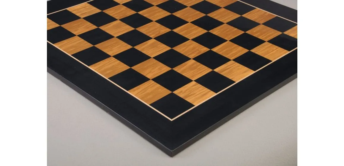 Blackwood and Olivewood Classic Traditional Chess Board - Gloss Finish