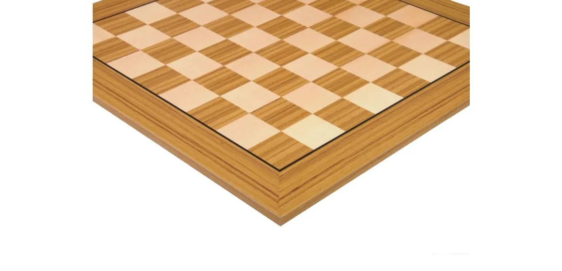 Walnut and Maple Classic Traditional Chess Board