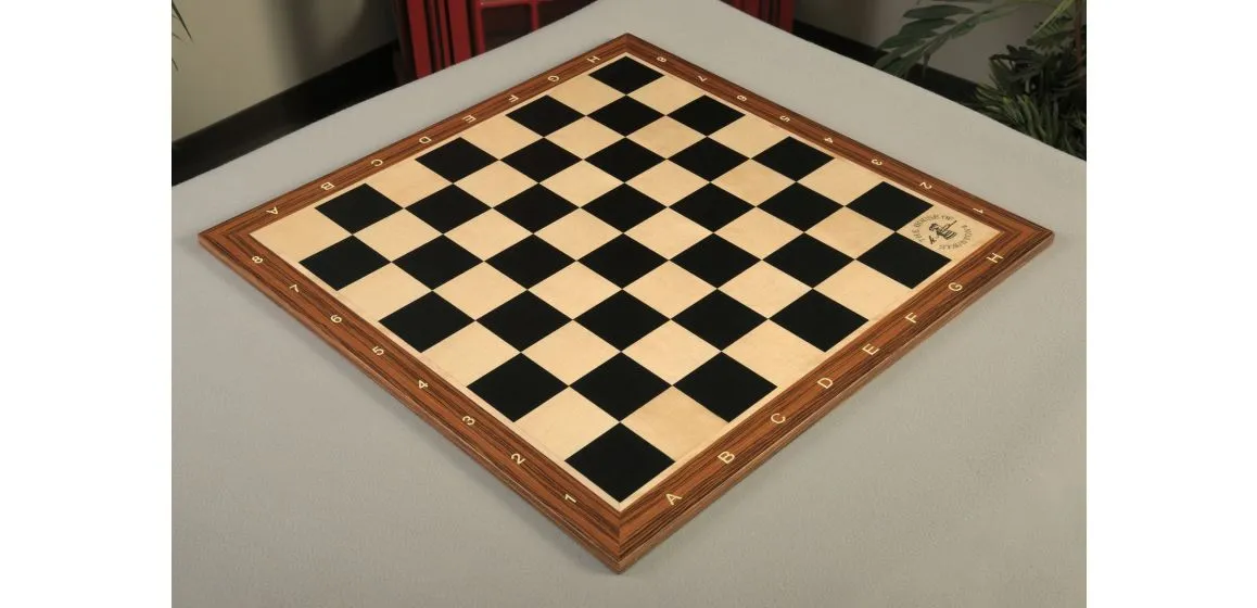 Black Anegre and Maple Wooden Tournament Chess Board