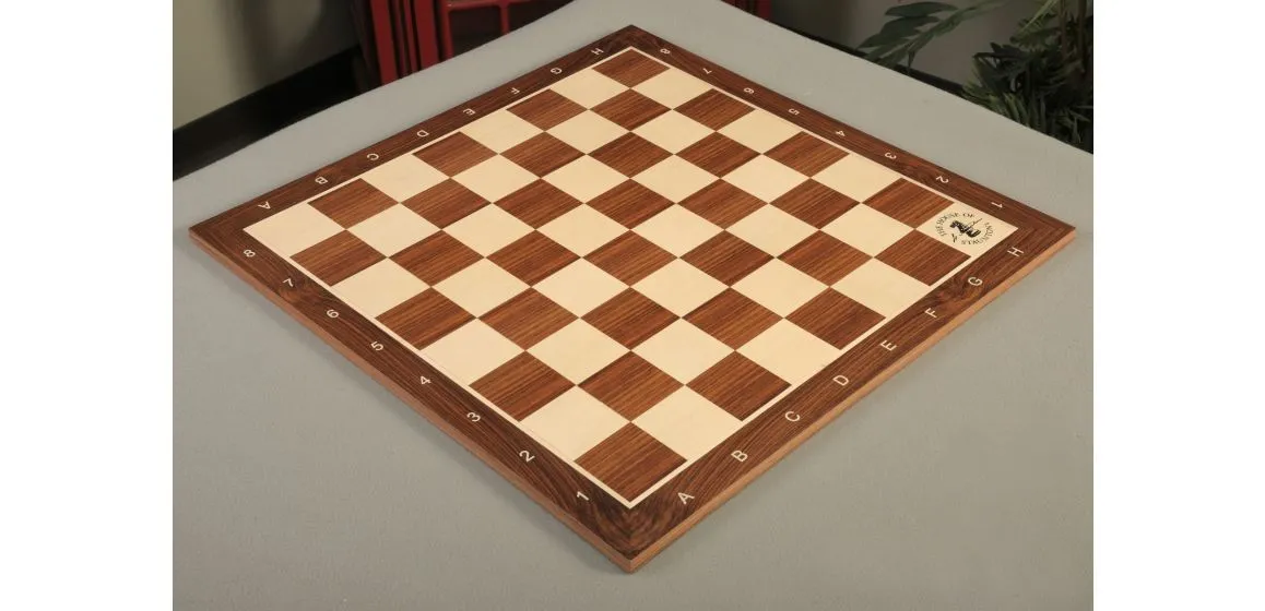 Indian Rosewood and Maple Wooden Tournament Chess Board