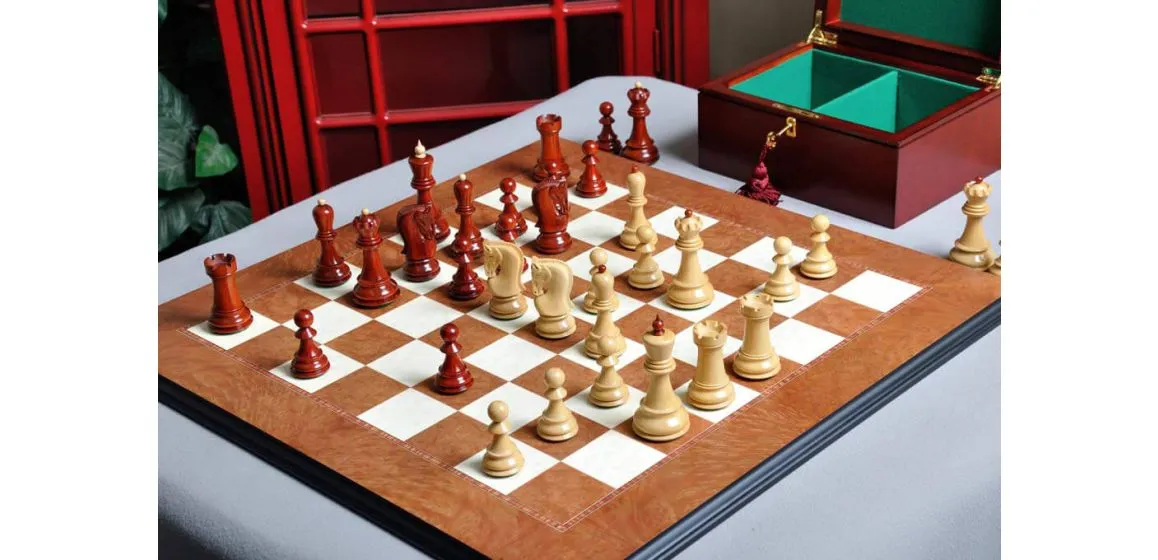 The Zagreb '59 Series Chess Set, Box, & Board Combination