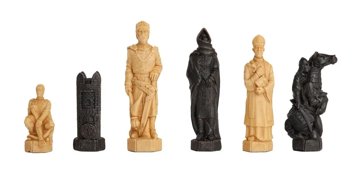 The Crusades Chess Pieces