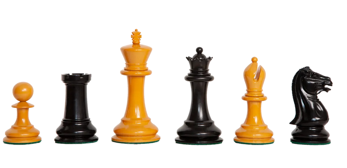 The Atlas Series Luxury Chess Pieces - 4.4" King