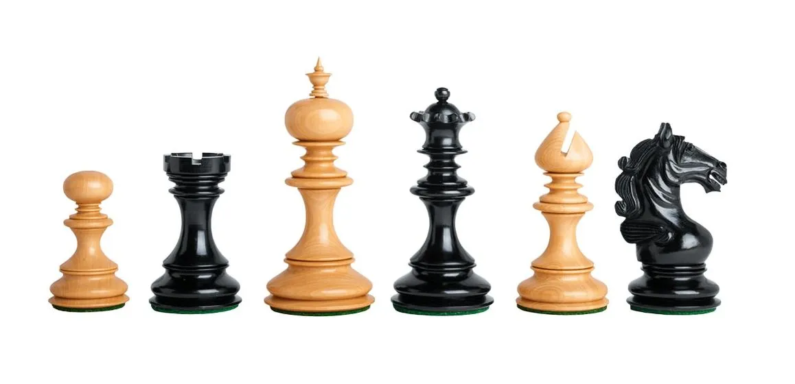 The Avellino Series Artisan Chess Pieces - 4.4" King