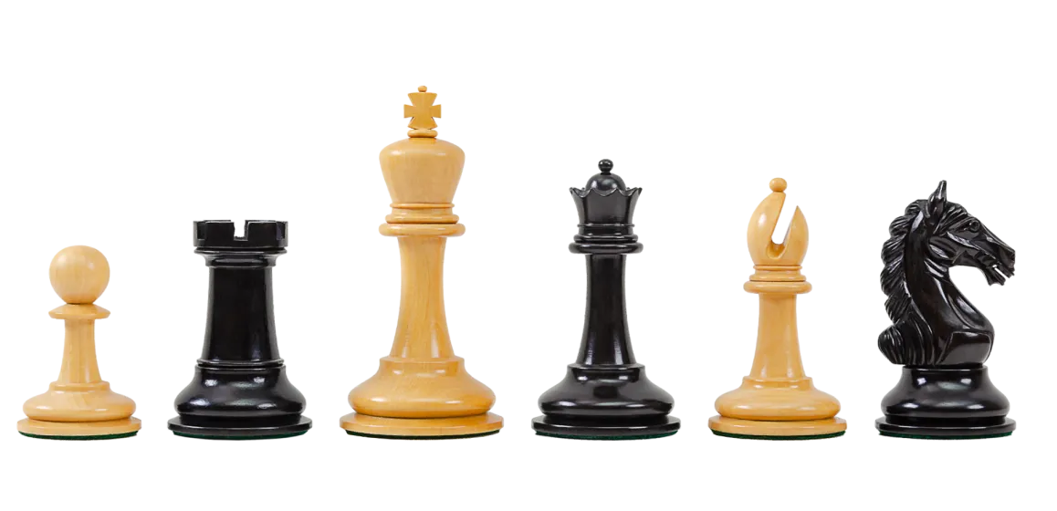 The Aversa Series Luxury Chess Pieces - 4.0" King 