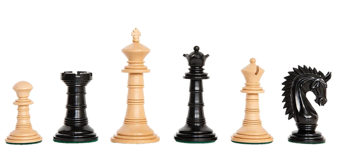 The Bomarzo Series Luxury Chess Pieces - 4.4" King