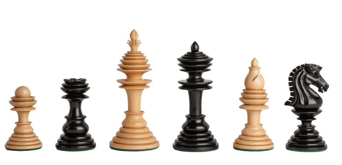 The Bristol Series Timeless Chess Pieces - 4.5" King