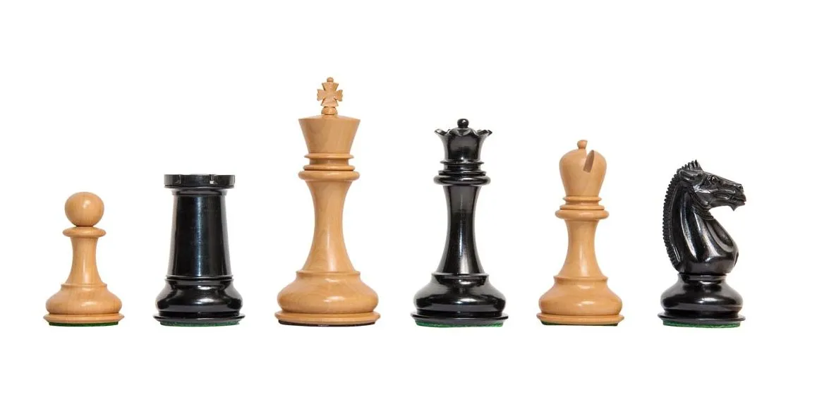 The Challenger Series Luxury Chess Pieces - 4.4" King