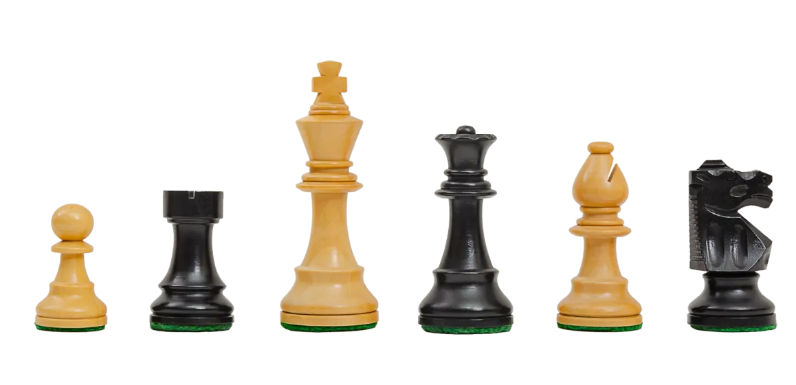 The Club Series Chess Pieces - 2.875" King