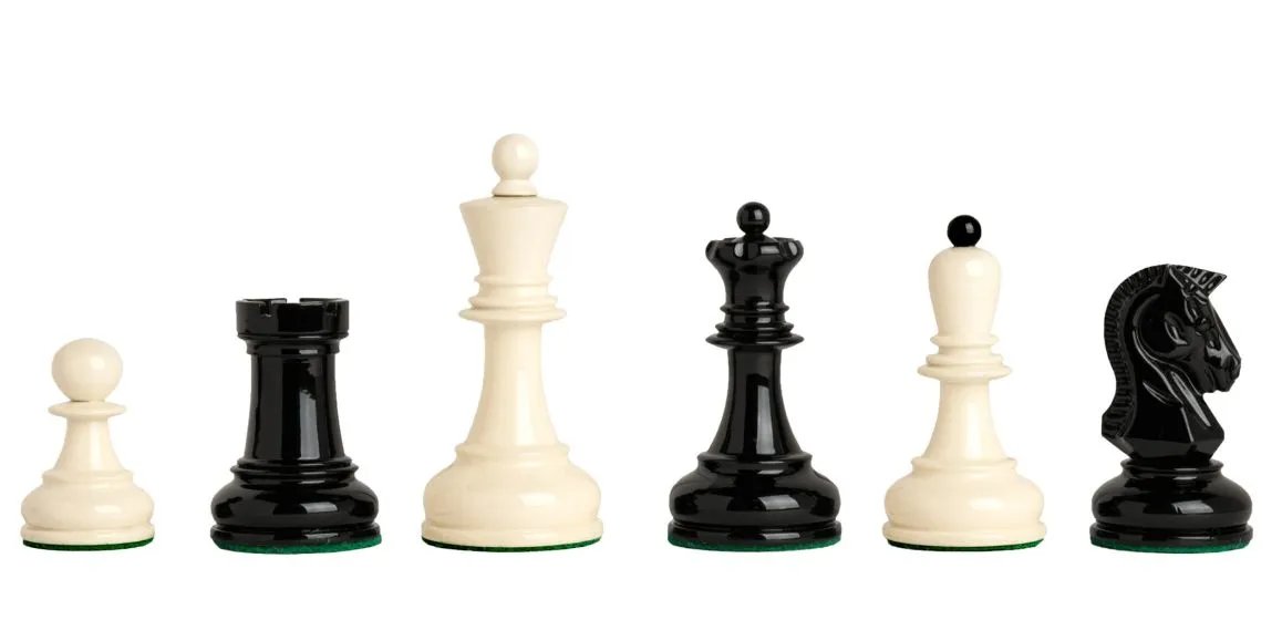 The Dubrovnik Chess Pieces - 3.75" King - LACQUERED