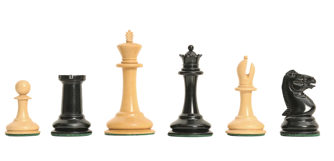 The Harrwitz Series Timeless Chess Pieces- 3.5" King