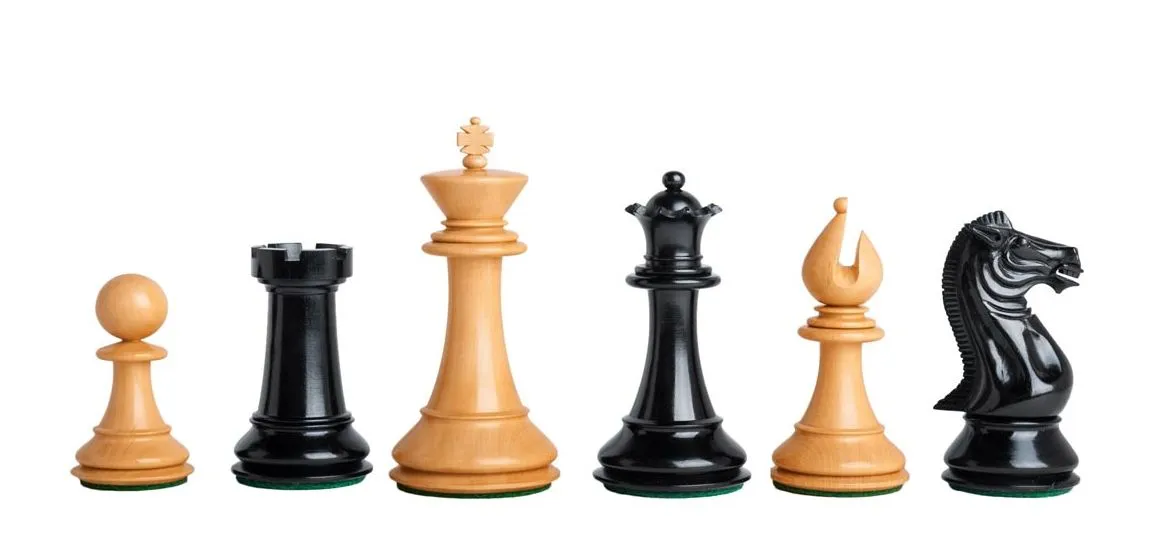The Isernia Series Luxury Chess Pieces - 4.4" King