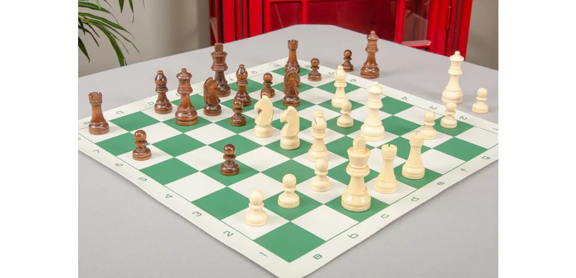 Magnetic Wood Chess Pieces - 3" King
