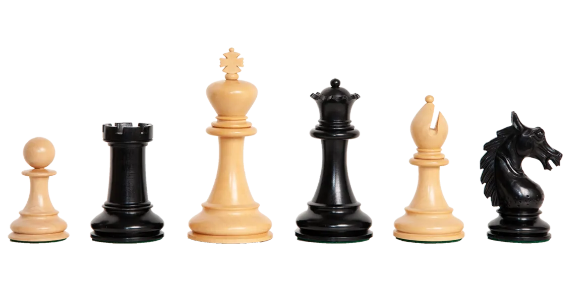 The Manchester Series Chess Pieces - 4.4" King