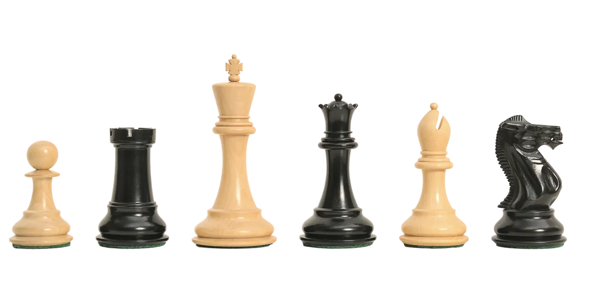 The Marshall Series Chess Pieces - 4.0" King