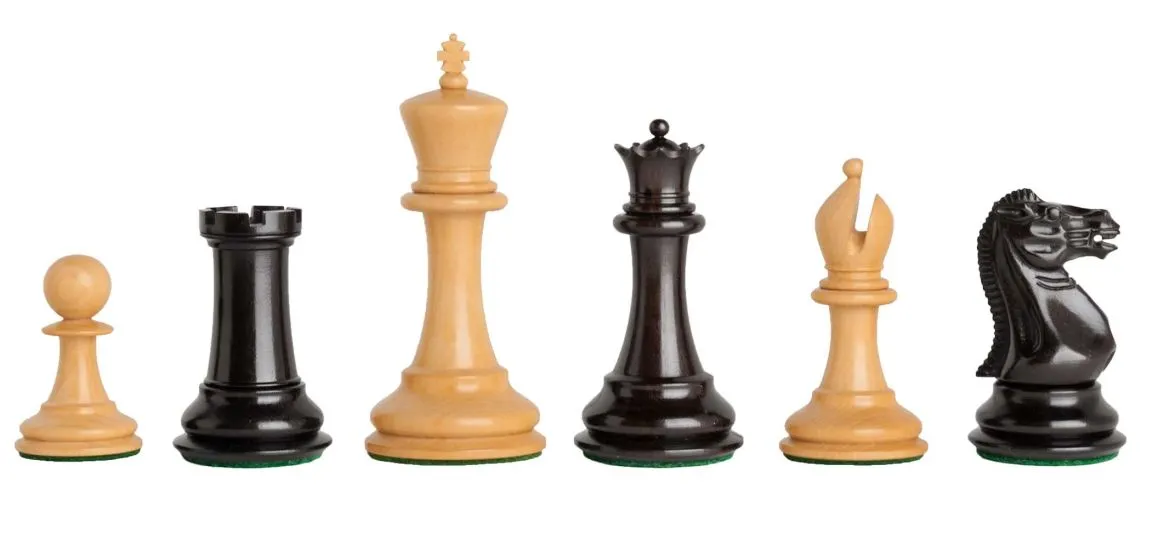 CLEARANCE - The Morphy Series Luxury Chess Pieces - 4.0" King