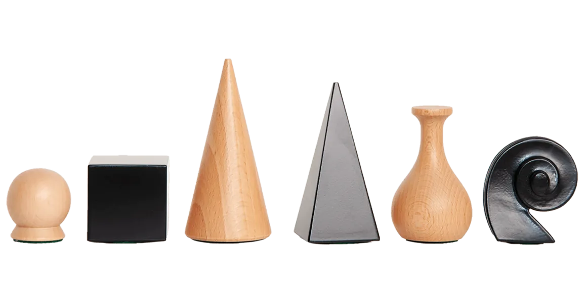 Man Ray Licensed WOODEN Chess Pieces - 3.25'' King