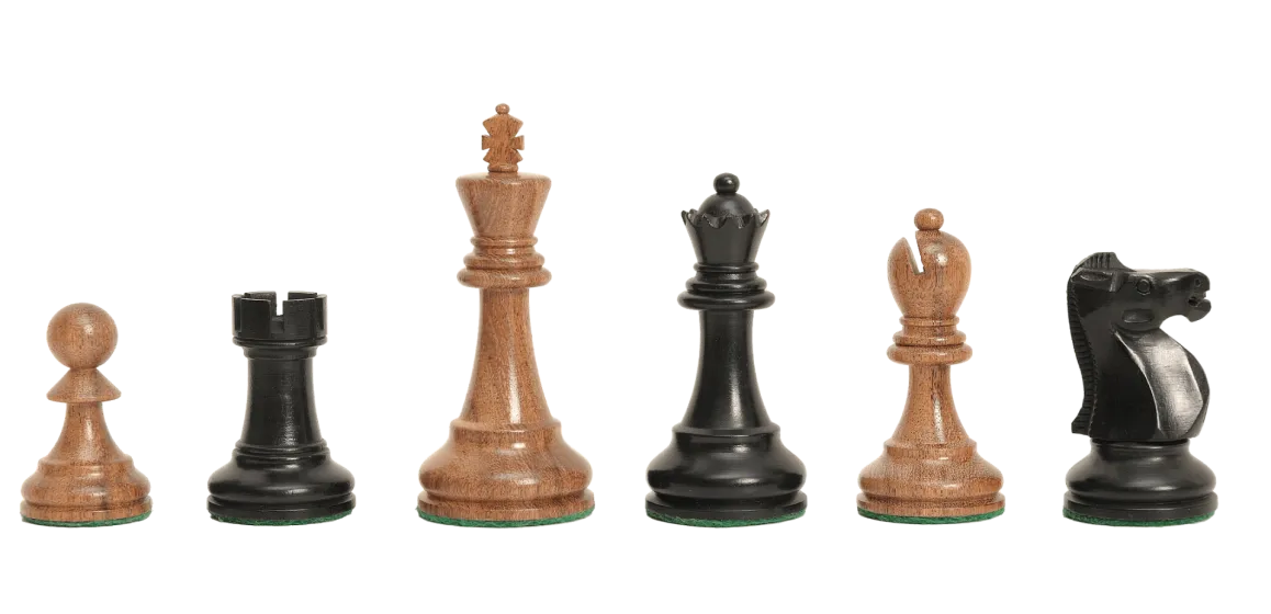 CLEARANCE - The Reykjavik Elite Series Chess Pieces - 3.75" King
