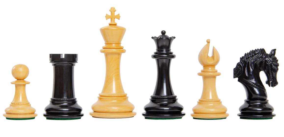 The Salerno Series Artisan Chess Pieces - 4.4" King