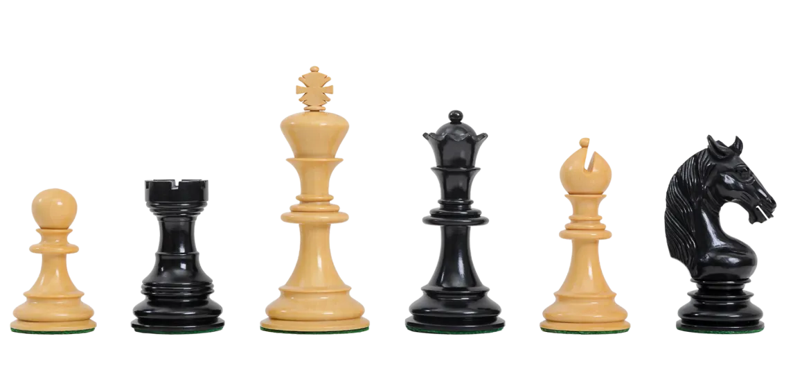 The Thames Series Luxury Chess Pieces - 4.4" King