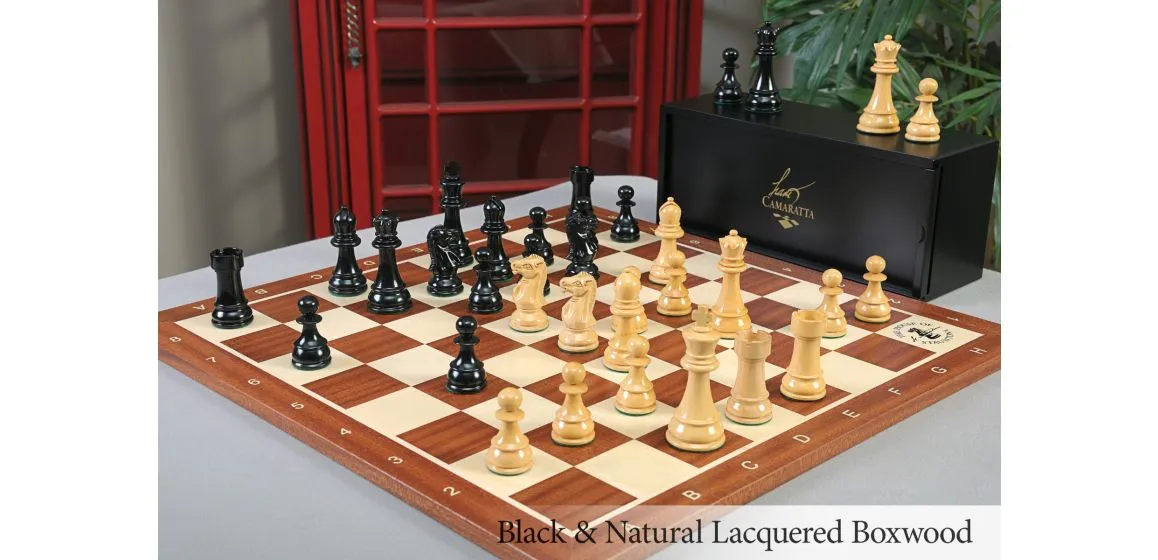 The Windsor Tournament Series Wood Chess Set, Box, & Board Combination