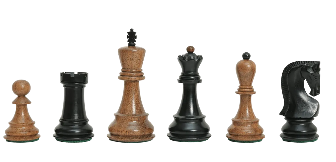 CLEARANCE - The Zagreb Elite Series Chess Pieces - 3.875" King