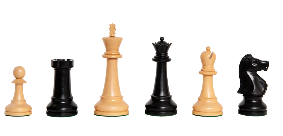 The Fischer Spassky Series Chess Pieces - 6.0" King
