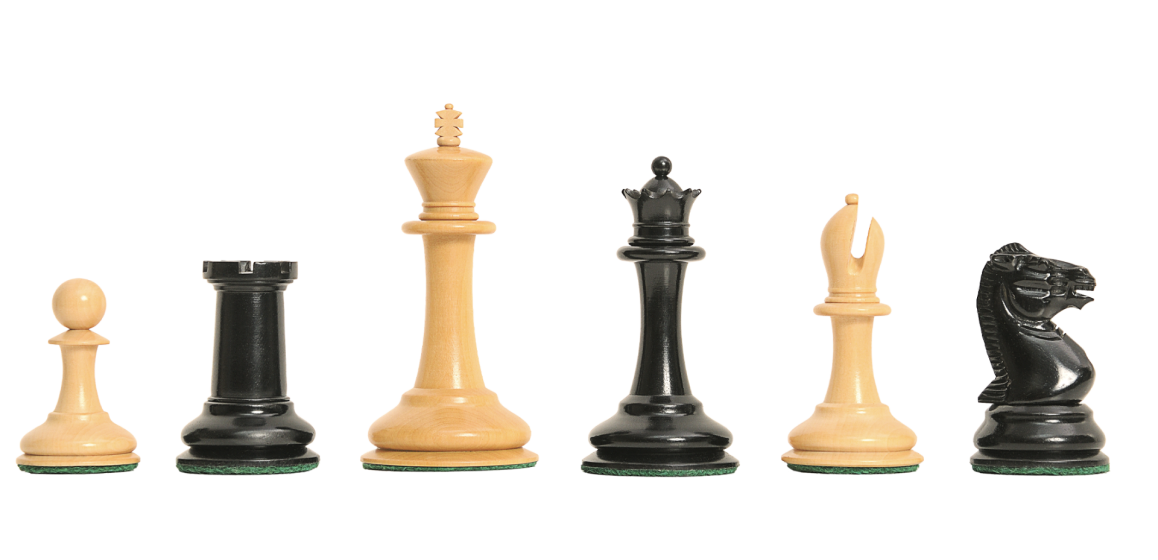 The Harrwitz Series Timeless Chess Pieces- 3.5" King