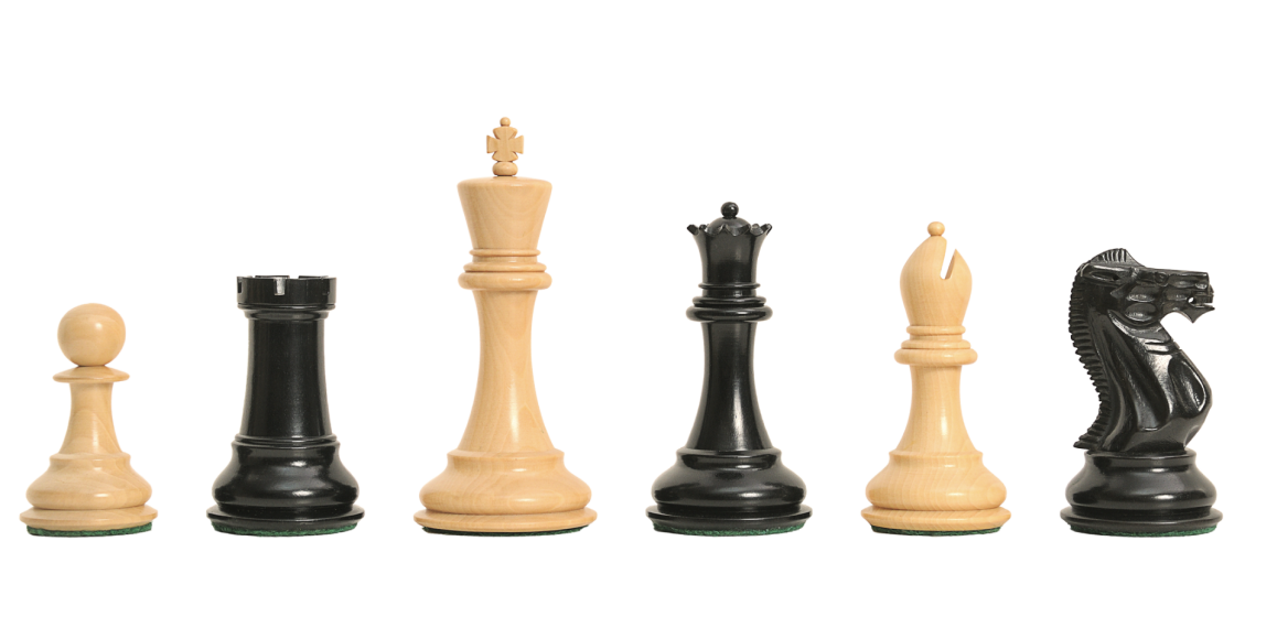 The Marshall Series Chess Pieces - 4.0" King