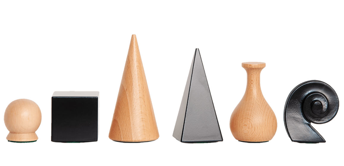 Man Ray Licensed WOODEN Chess Pieces - 3.25'' King