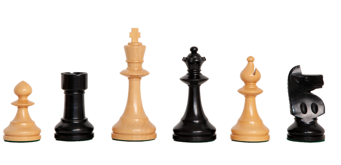 The W.T. Pinney Series Chess Pieces - The Camaratta Collection - 4.75" King