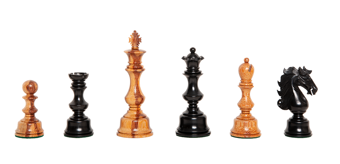 The Exotique Collection® - The Treviso Series Luxury Chess Pieces - 4.4" King