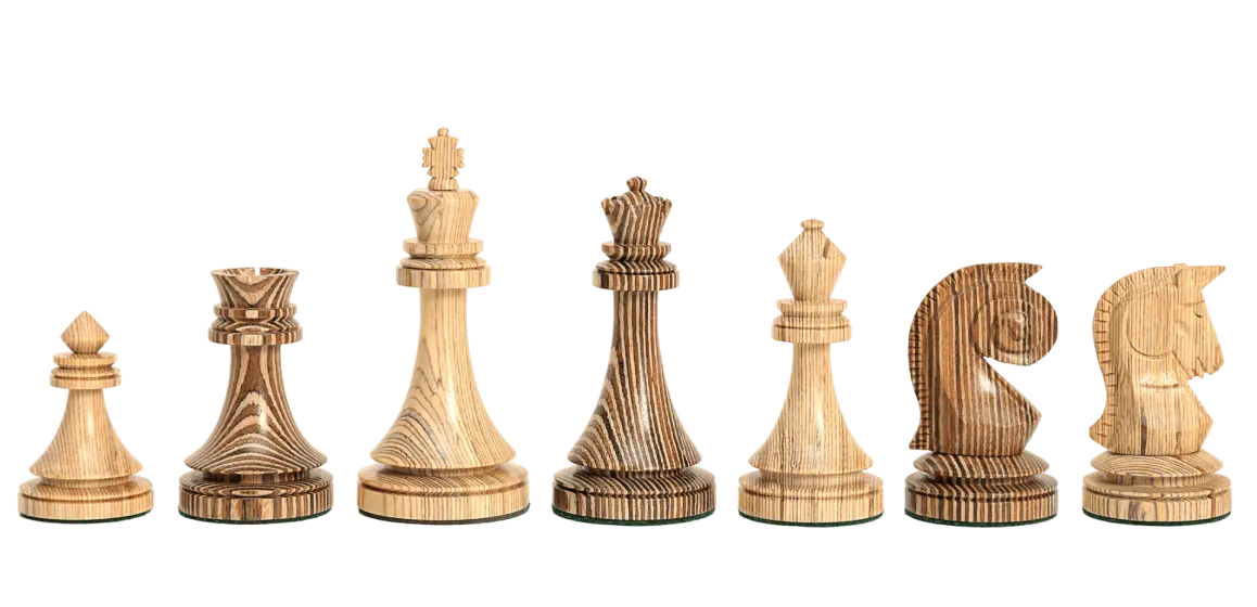 The Avant Garde Series Luxury Chess Pieces - 4.4" King