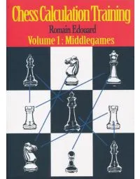 Chess Calculation Training - Vol. 1