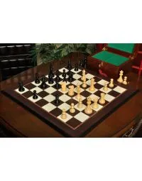 Analysis Chess Pieces and Cinch Chess Board Bag Combo