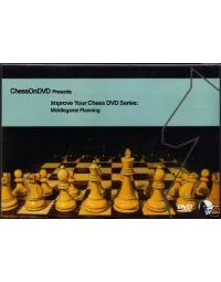 Improve Your Chess DVD Series - Middlegame Planning