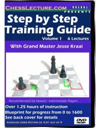 Step by Step Training Guide -  in 5 Steps, Beginner to 1600 - Chess Lecture - Volume 2