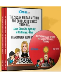 E-DVD The Susan Polgar Method for Scholastic Chess - Volume 1