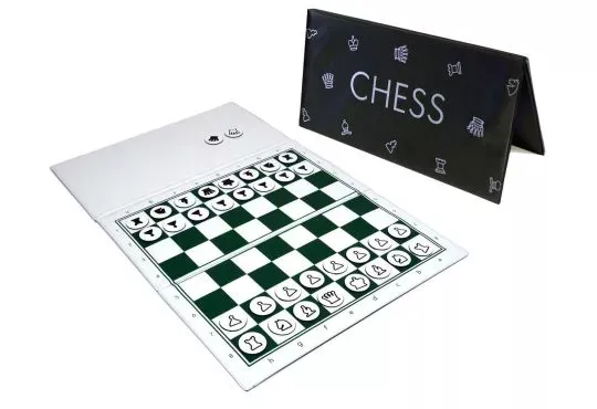 Checkbook Magnetic Travel Chess Set - 11.25" x 11.25" Board