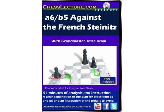 a6/b5 Against the French Steinitz - Chess Lecture - Volume 75 