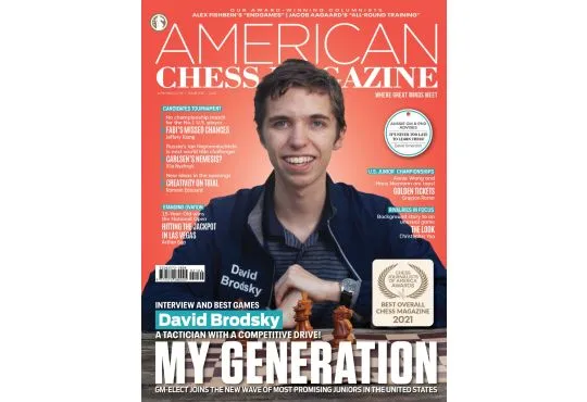 CLEARANCE - AMERICAN CHESS MAGAZINE Issue no. 23