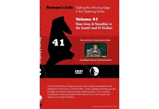 ROMAN'S LAB - VOLUME 41 - New Lines & Novelties in the Scotch and f4 Sicilian