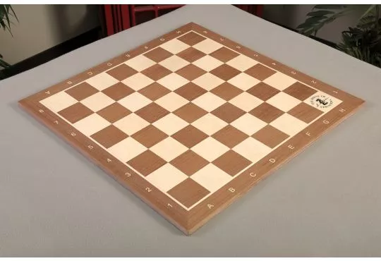 Walnut and Maple Wooden Tournament Chess Board