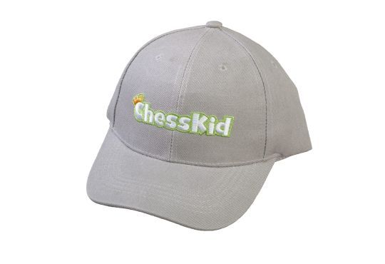 ChessKid Baseball Hat - Gray