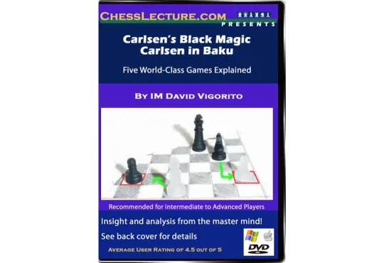 Carlsen's Black Magic Carlsen in Baku Front