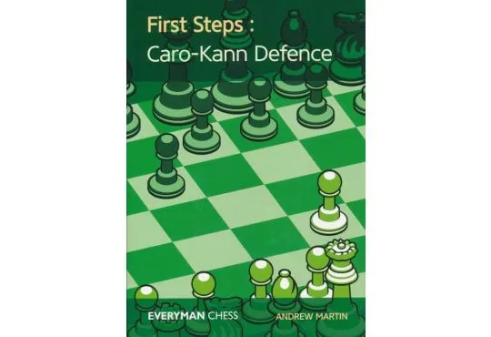 Chess The Caro Kann Defence Minimalistic Book Cover Art Poster