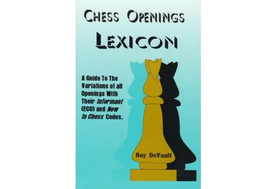 CLEARANCE - Chess Openings Lexicon