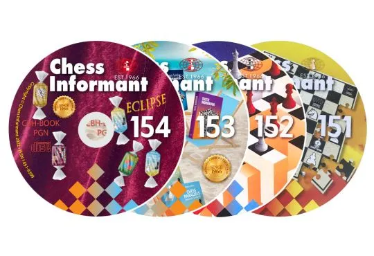 Chess Informant on CD - One Year (Four Issue) Subscription 